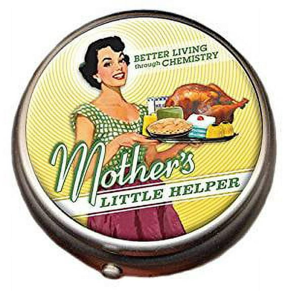 Pill Box - Mother's Helper - Medicine Case New 0602