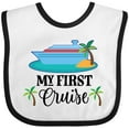 thumbnail image 3 of Inktastic My 1st Cruise Vacation Trip Boys or Girls Baby Bib, 3 of 4