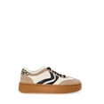 thumbnail image 2 of Madden NYC Women's Faux Shearling Platform Sneakers, 2 of 4