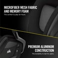 thumbnail image 3 of CORSAIR Void PRO RGB Wireless Gaming Headset - Dolby 7.1 Surround Sound Headphones for PC - Discord Certified - 50mm Drivers - Carbon, 3 of 8
