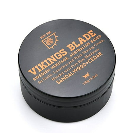 - Shaving Cream Sandalwood & Western Red Cedar 100% Pure Raw Manliness 5.3 oz