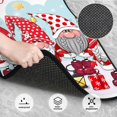 thumbnail image 3 of Lsque Christmas Print 4-Piece Floor Mats, Heavy-Duty Rubber Liners, Anti-Slip Design, All-Season Automotive Protection, Vehicles, Cars, Trucks, and SUVs, 3 of 7