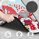 thumbnail image 3 of Fotbe Christmas Juego de 4 Tapetes para Auto con Estampado – Alfombrillas de Goma Reforzada, Diseño Antideslizante, Protección para Todo el Año – Vehículos, Autos, Camionetas y SUVs, 3 of 7