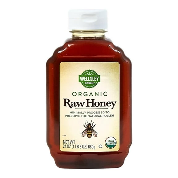 Wellsley Farms Organic Raw Honey, 2 pk./24 oz.