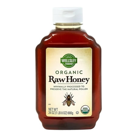 Wellsley Farms Organic Raw Honey  2 pk./24 oz.