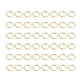 thumbnail image 1 of 500Pcs 6MM Anillos abiertos Accesorios de joyería Forma redonda Doble círculo Anillos de cierre Materiales de fabricación de joyas DIY Set para aretes Collares (Dorados), 1 of 5