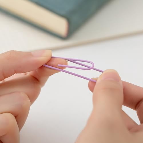 Macaron Colored Paper Clips,Pastel 2 Inches Jumbo Large,300pcs Big Cute Paper Clips for Office Supplies, Durable and Rustproof