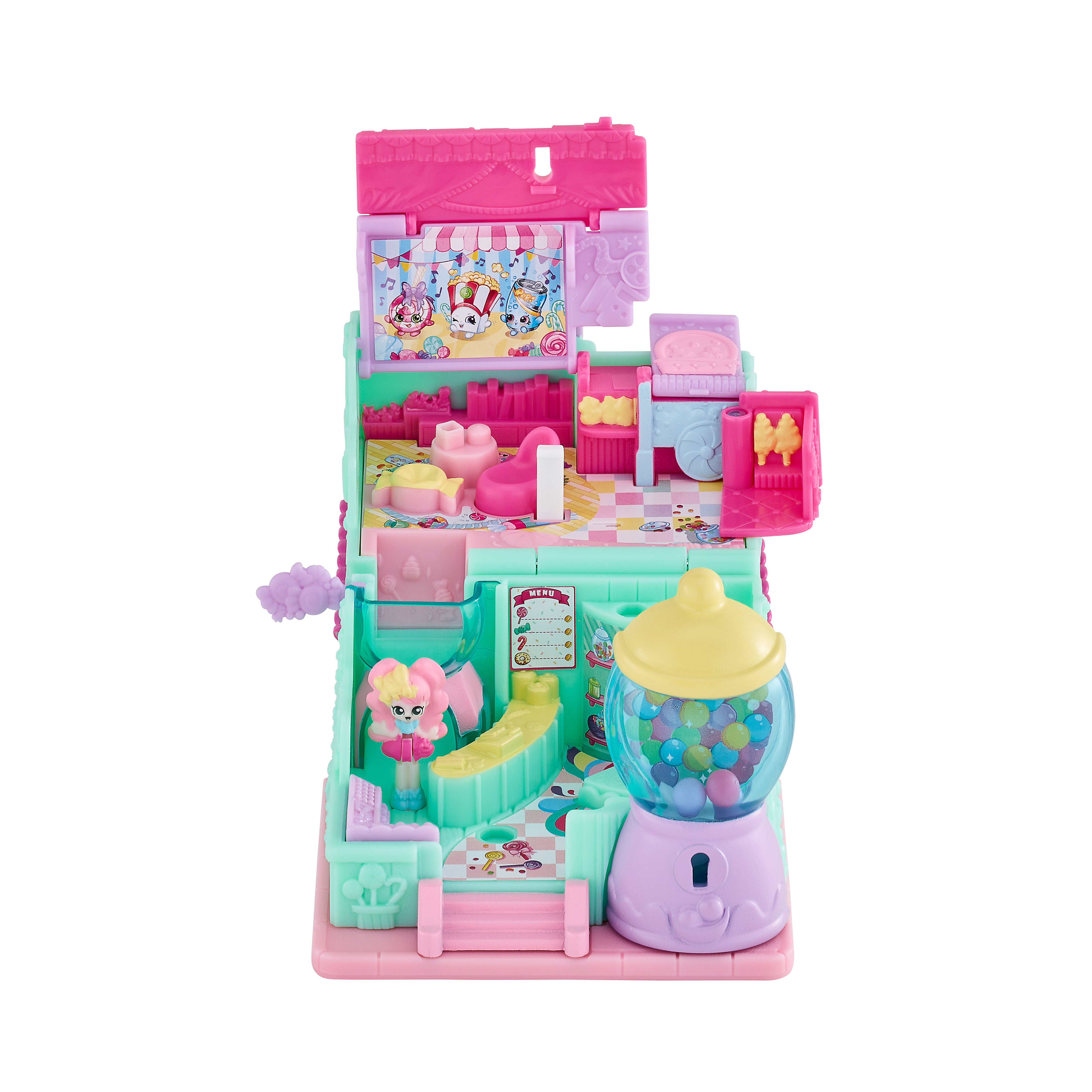 Shopkins Lil Secrets Sweet Retreat Candy Shop Mini Playset With