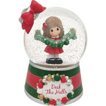 Precious Moments Deck The Halls 2025 Dated Musical Snow Globe , 1 Each