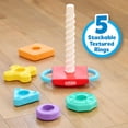 thumbnail image 5 of Playskool Spin 'N Rock Stacker - Baby Learning Toy for Sorting & Spinning Fun  for Toddlers, 5 of 10