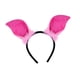 thumbnail image 2 of Diadema con orejas de cerdo, cómoda y elegante, accesorio para disfraz. Rosa, 2 of 9
