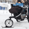 thumbnail image 3 of Ski Plate Wheelblades Sled Skiing Board Beach Skateboard Fit Stroller Balance Bikes Disabled Wheelchair Pet Strollers, 3 of 7