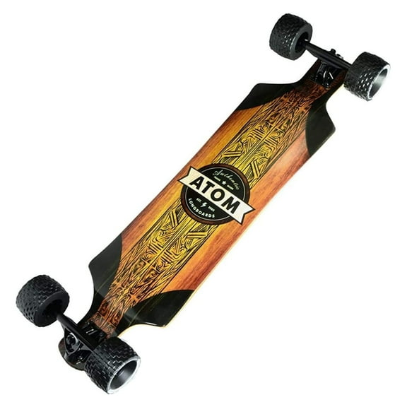 Atom All- Longboard - 39" , Woody