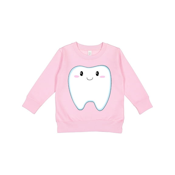 Inktastic Cute Tooth Toddler Sweatshirt
