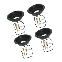 4Pcs Carburetor Carb Rebuild Repair Kit Diaphragm Fit for Kawasaki Ninja 750R ZX750F 1987-1990, 900R ZX900A 1984-1986