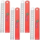 thumbnail image 1 of Reglas con Funda FlipRulex015 4Pzas 15cm Doble Cara Acero Inoxidable Gris., 1 of 3