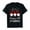 Wine, variant on T-Shirt for Men Women Men O-Neck Short Sleeve Merry Christmas Cartoon Print Family Top T-Shirt