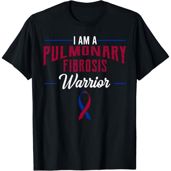 t-shirt Pulmonary Fibrosis Awareness Warrior PF Supporter Gift T-Shirt.
