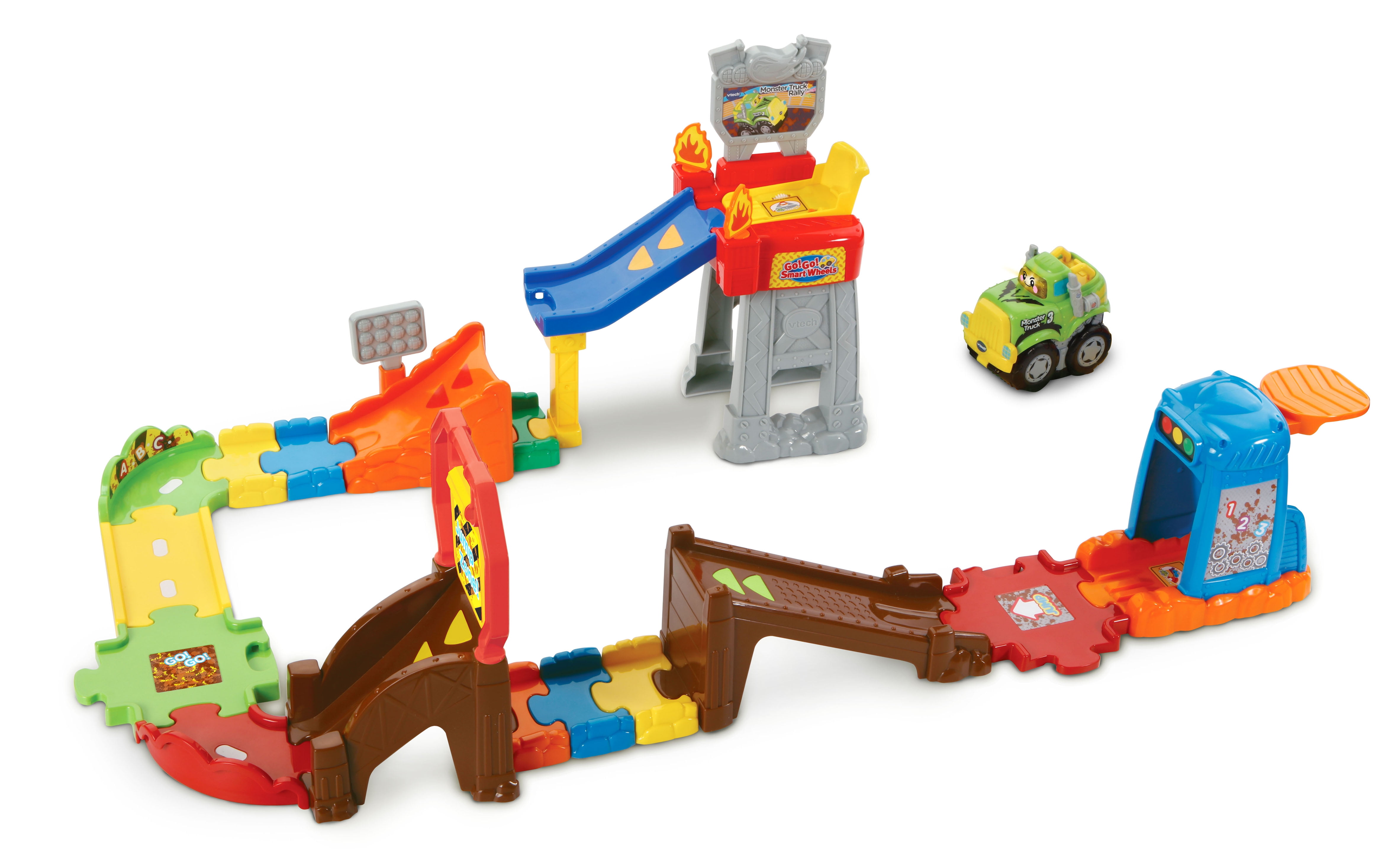 vtech go go smart wheels press & race monster truck rally