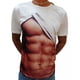 thumbnail image 4 of Camiseta Estampado 3d Músculos Para Hombres, 4 of 4