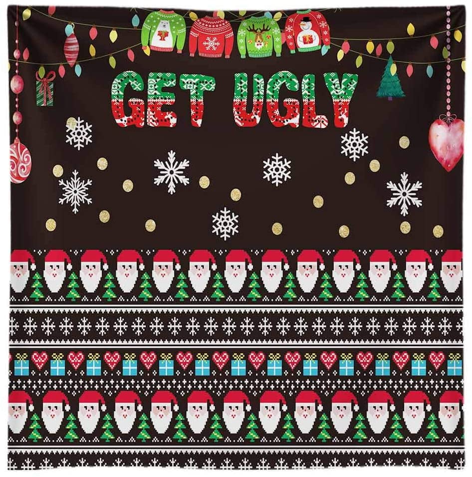 JOYWEI10x10ft Durable Fabric Ugly 