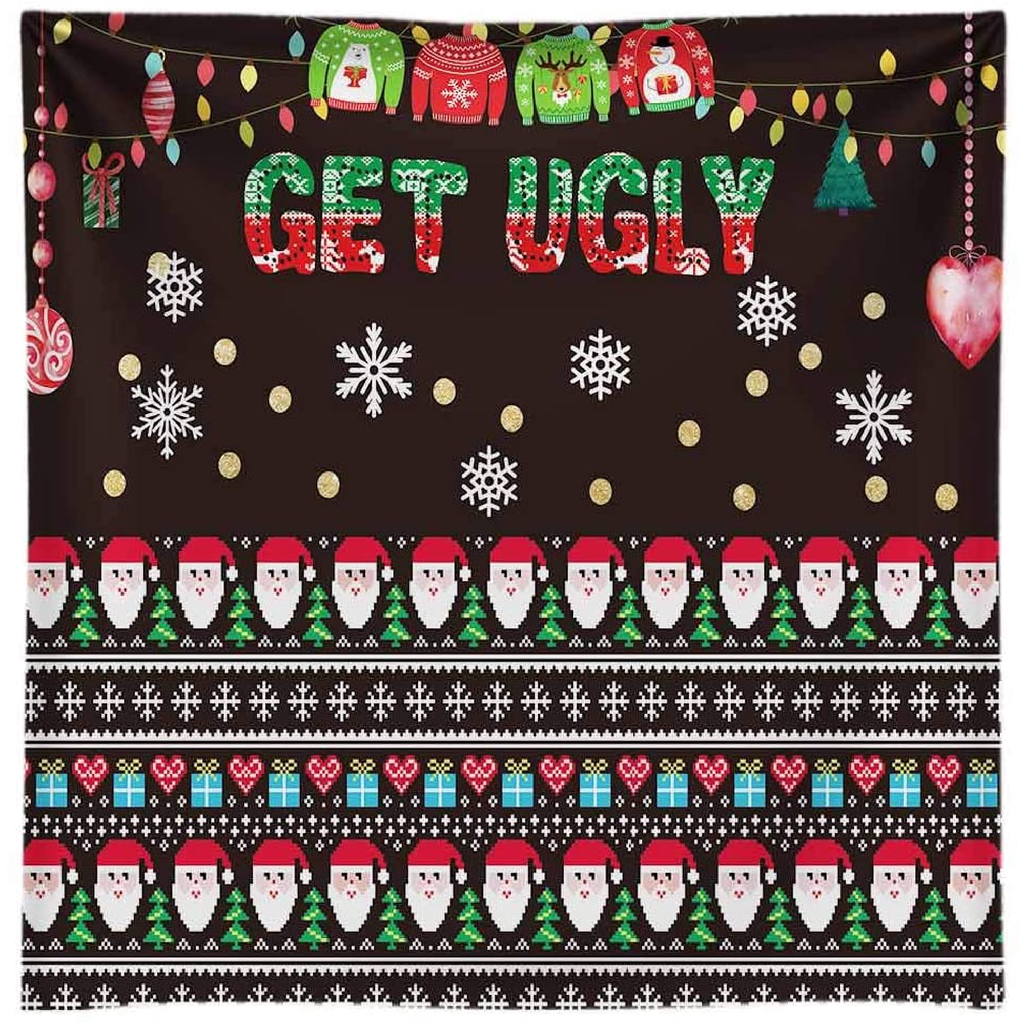 christmas sweater fabric