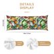 thumbnail image 3 of Fotbe Vegan1 Funda para Almohada Corporal con Diseño, Funda de Microfibra Ultrasuave de 20x54 Pulgadas, Ropa de Cama Elegante, 3 of 7