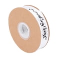 thumbnail image 4 of 2.5cm Satin Ribbon Roll, 45yd Printing Just for You Polyester for Crafts,Gift Wrapping,Sewing,Wedding, Christmas Decor, 4 of 8