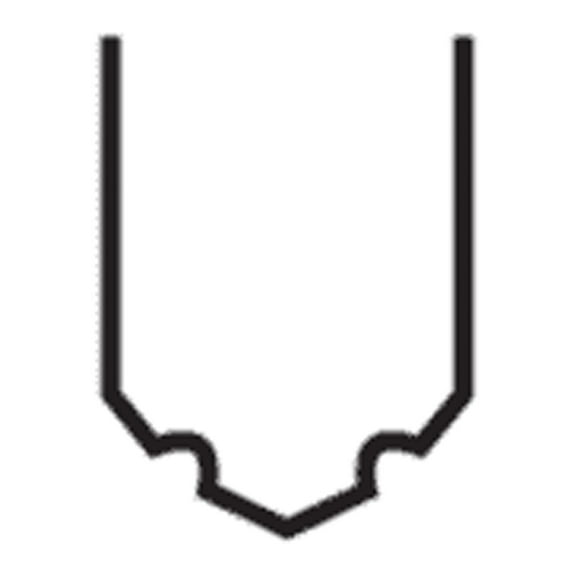 Astro Pneumatic 50 PC. "V" STAPLE