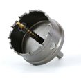 thumbnail image 1 of Sierra de corona bimetálica, carburo TCT de acero inoxidable de grado industrial de 48 mm, sierra de corona de aleación de metal de alta velocidad, adecuada para metal, aleación de aluminio, plástico, 1 of 5