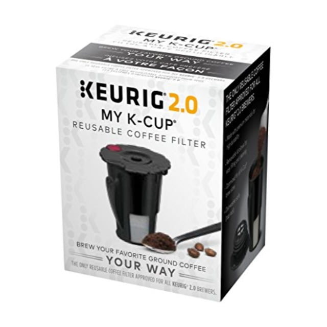 keurig 119076 keurig 2.0 my kcup, small, black (old model discontinued)