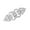 Silver, variant on Antique Inspired Rhinestones Jewelry Secure Pin Closure Formal Occasion Outfits