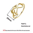 thumbnail image 5 of Miscarriage Ring Memorial Dainty Jewellry Stainless Steel Ring Keepsake, 5 of 5