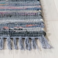 thumbnail image 3 of SAFAVIEH Rag Robynne Striped Cotton Area Rug, Purple/Multi, 2' x 3', 3 of 10