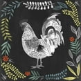 thumbnail image 2 of Popp, Grace 12x12 Black Ornate Wood Framed with Double Matting Museum Art Print Titled - Chalkboard Farmhouse IV, 2 of 4