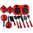 thumbnail image 1 of Simulation Kitchen Toys Cooking Cookware Children Kitchen Tableware Pretend Role Play Toy for Kids, 1 of 6