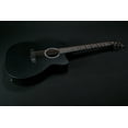 thumbnail image 5 of Martin Guitar X Series OMC-X1E Acoustic-Electric Guitar with Gig Bag, Black High-Pressure Laminate, 000-14 Fret, Performing Artist Neck Shape 337, 5 of 9