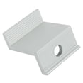 thumbnail image 2 of Bgsha Solar Panel End Clamp , Aluminum Z Brackets for Solar Panels Solar Mounting Brackets Kit for Solar Panel Pv Mounting System Install Accessories 10pcs(Silver), 2 of 10