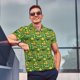 thumbnail image 4 of Fotbe traditional Irish colours Camiseta Polo de Golf para Hombre con Estampado – Camisa Deportiva Transpirable con Cuello Abotonado-4X-Large, 4 of 6
