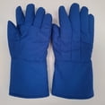 thumbnail image 1 of Guantes criogénicos impermeables -60  degreeC ~ -160  degreeC Guantes protectores para mantener el baja temperatura para de congelación , 38cm CUTICAT  Guantes protectores, 1 of 7