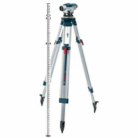 Bosch GOL32CK 32X Zoom Optical Level Kit with Tripod and Rod