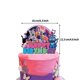 thumbnail image 3 of Kpop Demon Hunters Birthday Party Supplies,KPop Demon Hunters Birthday Party Supplies One set of paper flags + 12 flag holders + 16 balloons + 1 large power strip, 3 of 9