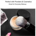 thumbnail image 4 of Retractable Kabuki Makeup Brush for Travel - Portable Face Blush Brush with Cover & Soft Powder Application for On-the-Go Beauty, 4 of 5