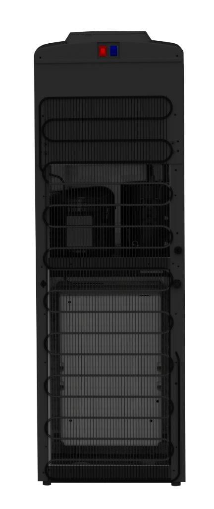 Frigidaire Gallery 3-in-1 Top Load Hot & Cold Water Dispenser with Built-in Refrigerator, Black
