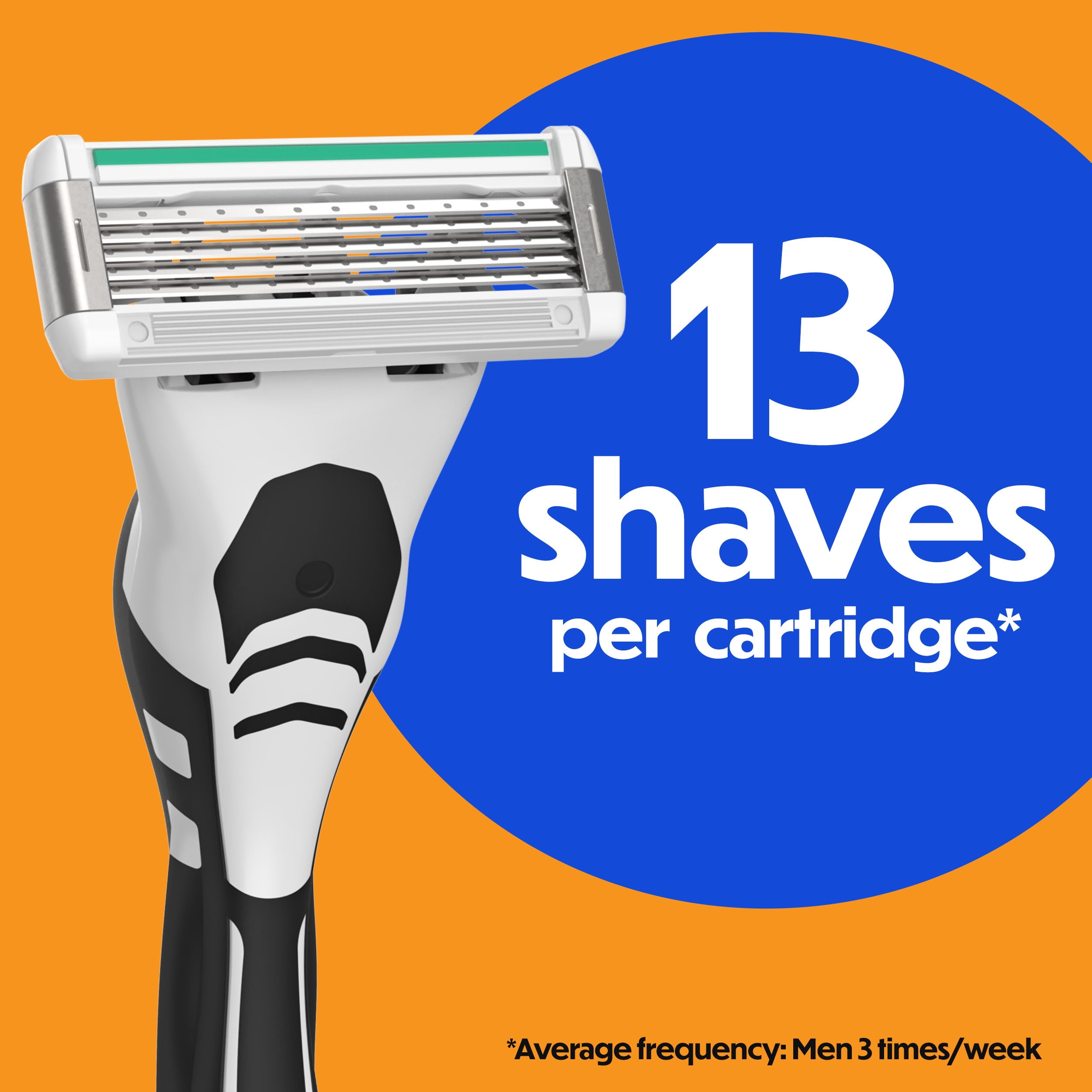 BIC Flex 5 Trim and Shave Men's Trimmer Refills, 8 Trimmer Refills