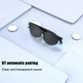thumbnail image 2 of COCOTINA Smart Glasses Bluetooth Audio Sunglasses for Men,Suppoert Handfree Music Call I0 A1H8, 2 of 8