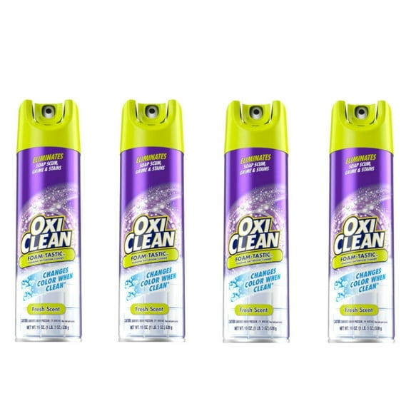 Foam-Tastic Fresh Scent Bathroom Cleaner, 19 oz, 4 count