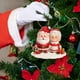 thumbnail image 3 of Pareja envejeciendo juntos, nuevo adorno navideño de pareja, adorno personalizado de pareja de gnomos para árbol de Navidad, regalo de aniversario de bodas para él, recuerdo de matrimonio para ella, p, 3 of 6