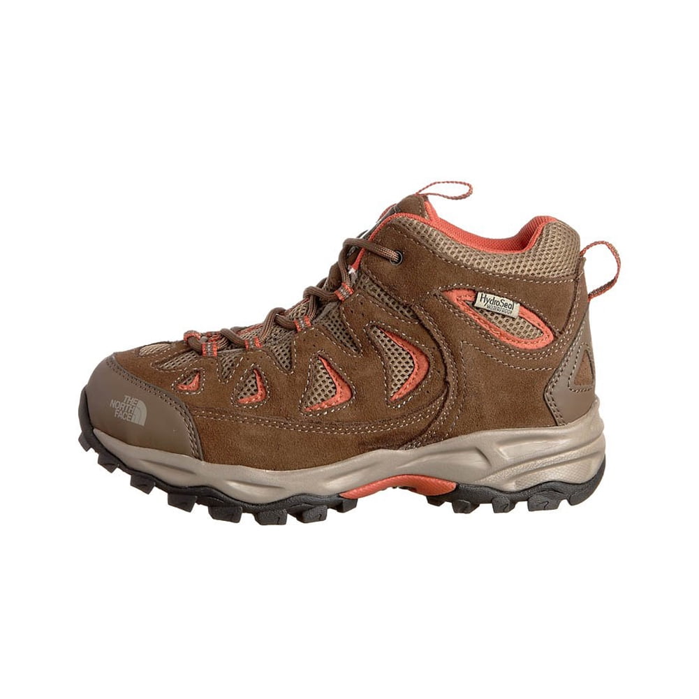 The North Face Boys Vindicator WP Hiking Shoes US 2 Dark Earth  Brown/Habanero Orange - Walmart.com