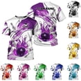 thumbnail image 2 of Custom 3D Bowling Shirts Personalized for Men and Women - Unique Team Shirt & Gifts for Bowling Lovers (Black, M), 2 of 10